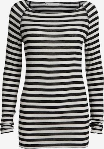 Gai+Lisva Shirt 'Amalie Stripe' in Weiß: Vorderseite