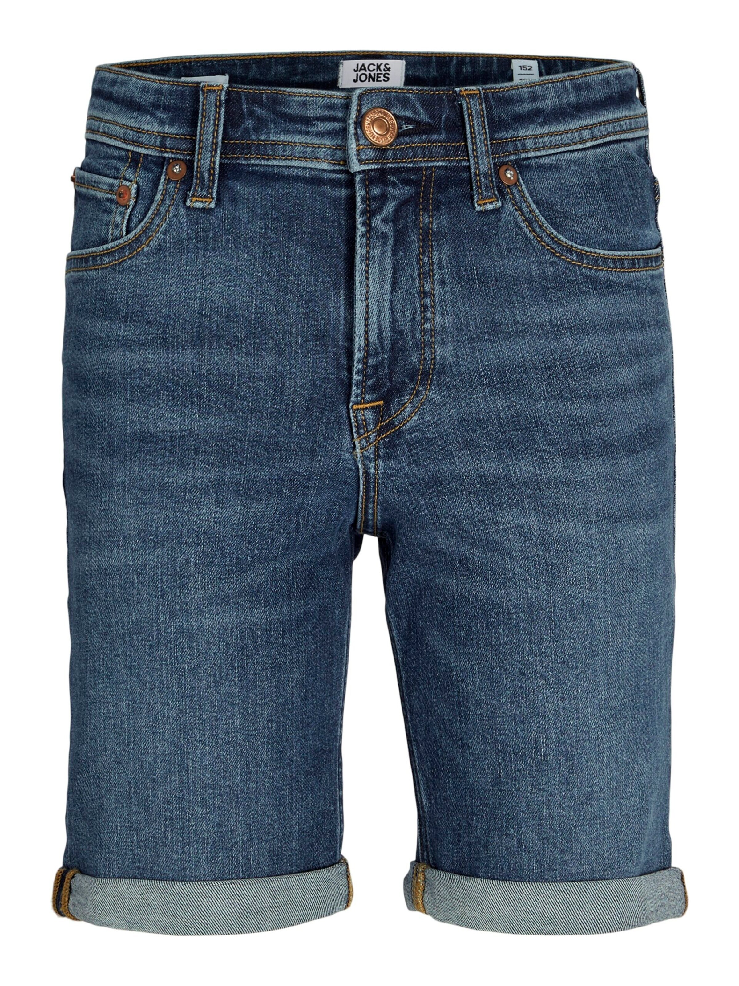 JACK & JONES Regular Jeans in Blauw: voorkant