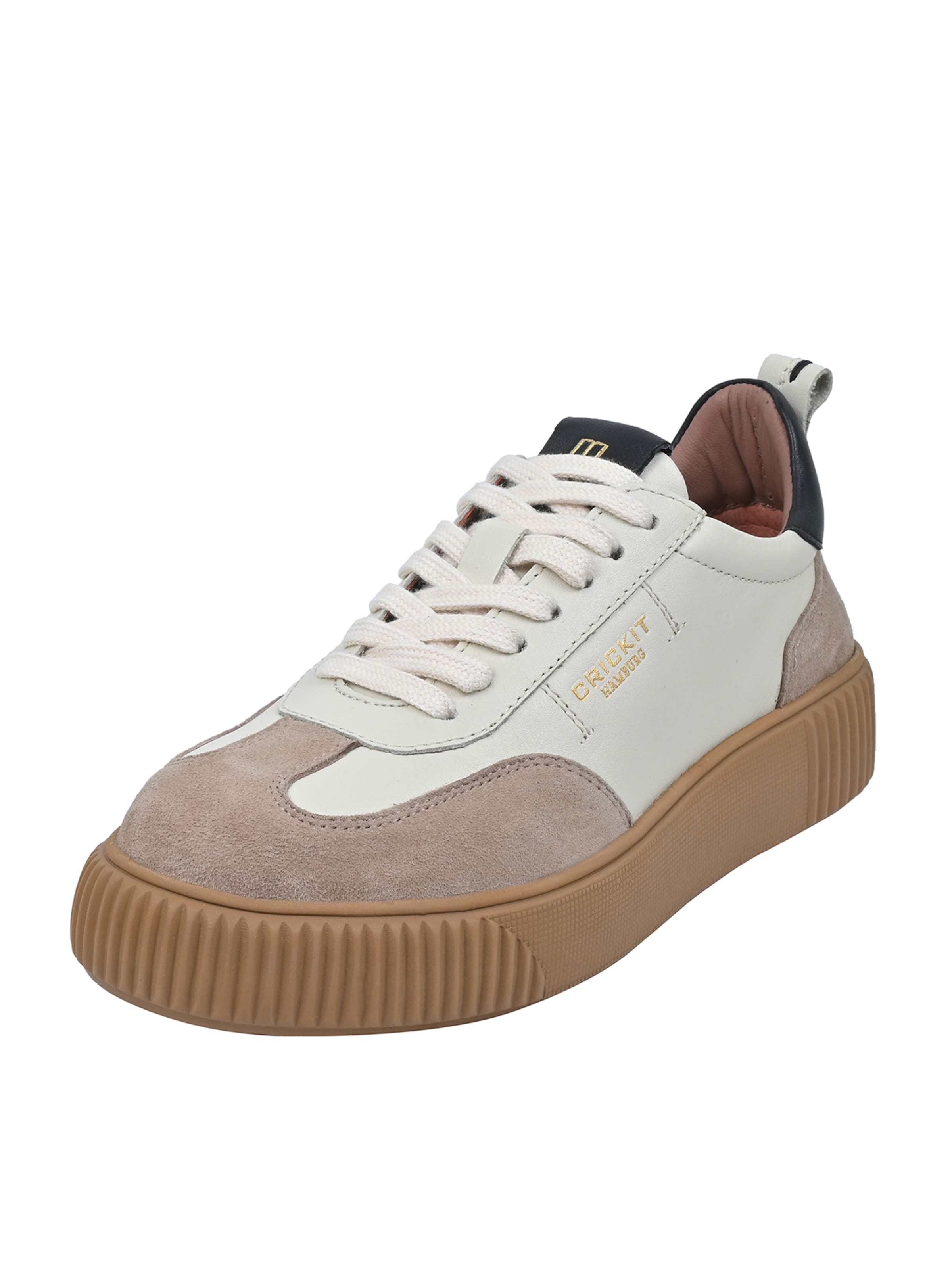 Crickit Platform trainers ' ULA ' in Beige: front