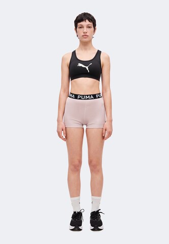 PUMASkinny Sportske hlače 'Strong 3' - roza boja