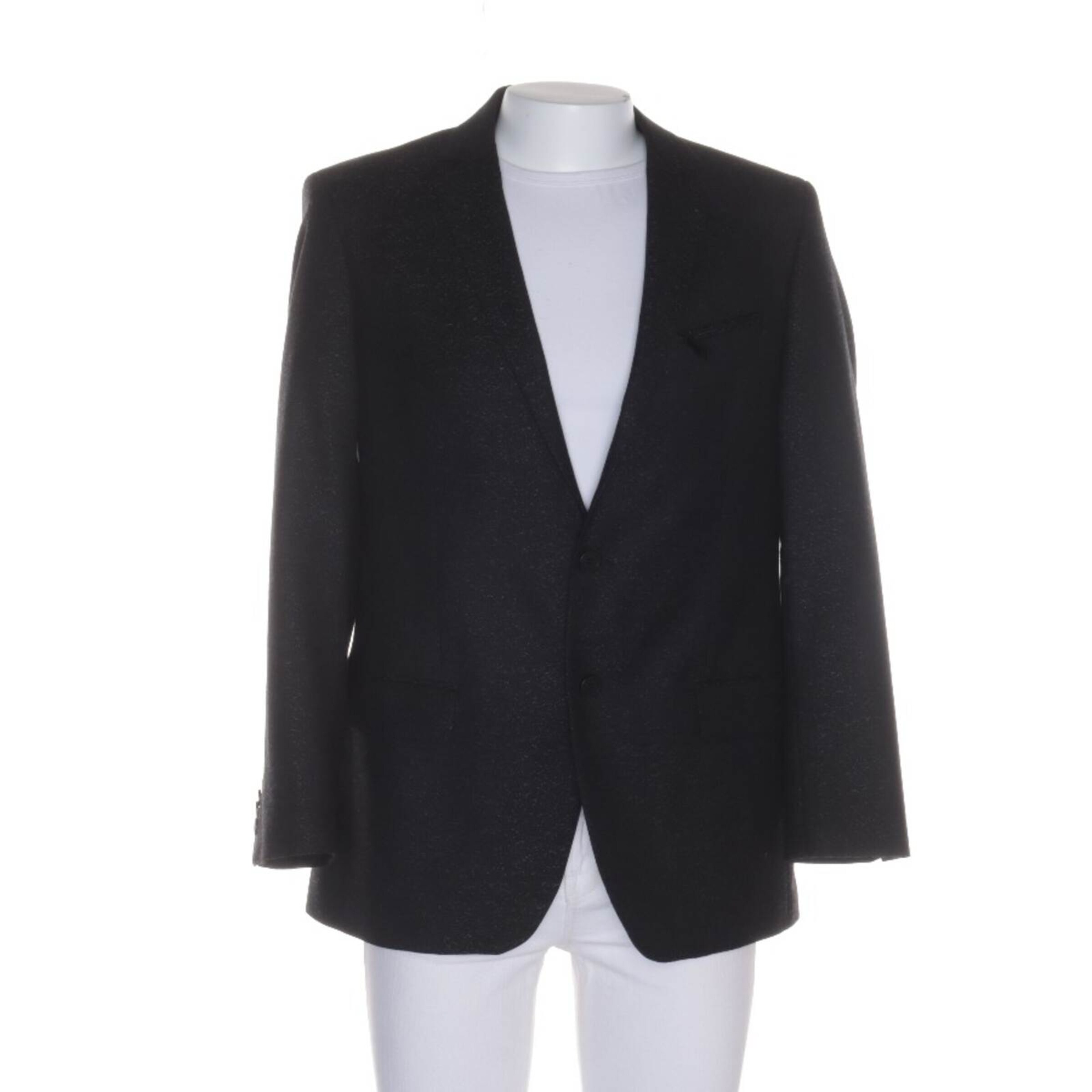 Karl Lagerfeld Suit Jacket in S in Grey: front