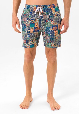 Jimmy Sanders Badeshorts i blandingsfarvet: forside