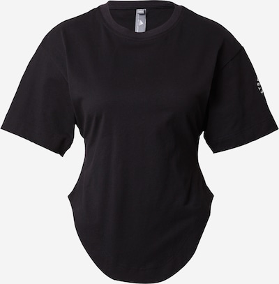 ADIDAS BY STELLA MCCARTNEY Sportshirt 'Curfed Hem' in schwarz, Produktansicht