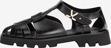 Sandales 'BREEZ' LLOYD en noir : devant