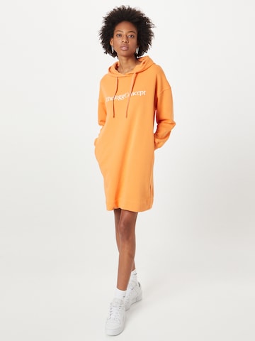 The Jogg Concept Jurk 'SAFINE' in Oranje: voorkant