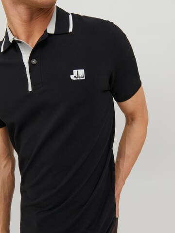 JACK & JONES Poloshirt 'Logan' in Schwarz