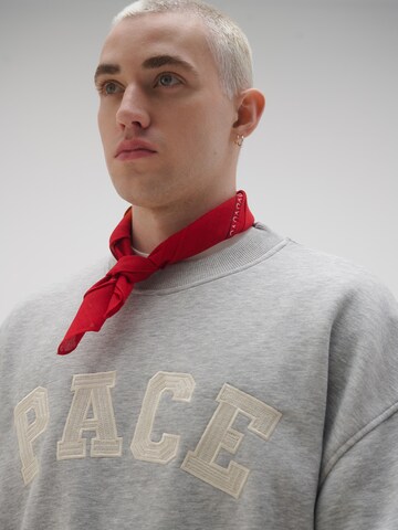 Pacemaker Sweatshirt 'Karim' (GOTS) in Grau