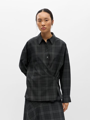OBJECT Blouse 'OBJDiena' in Black: front