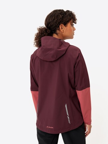 VAUDE Sports jacket 'Moab' in Red