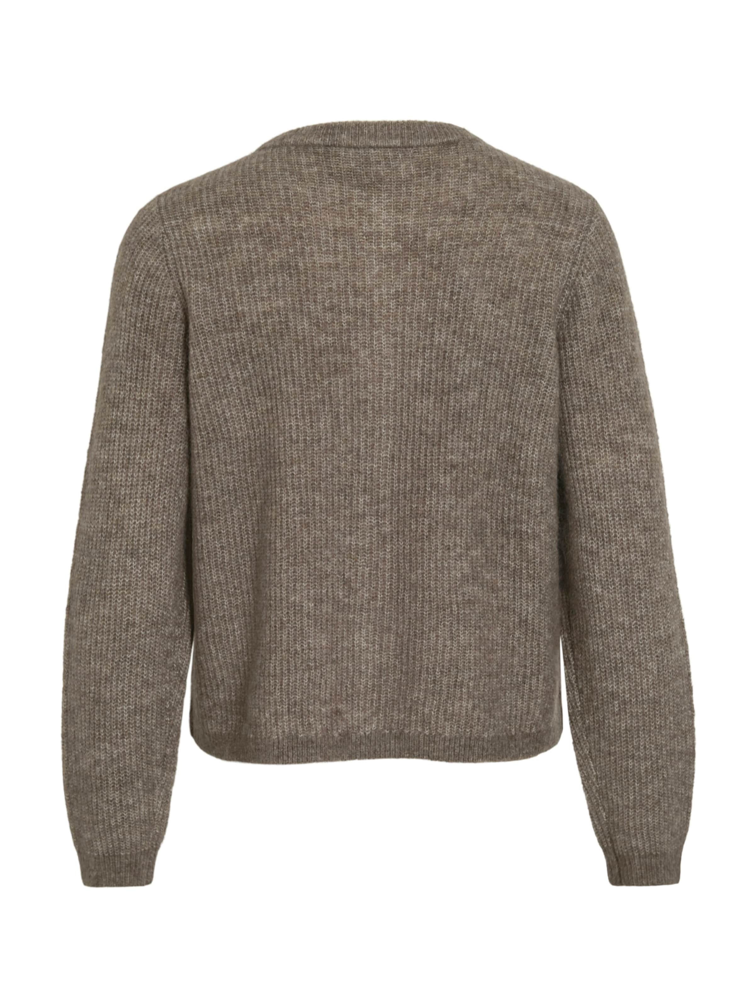 VILA Вязаная кофта 'VILory' в Коричневый