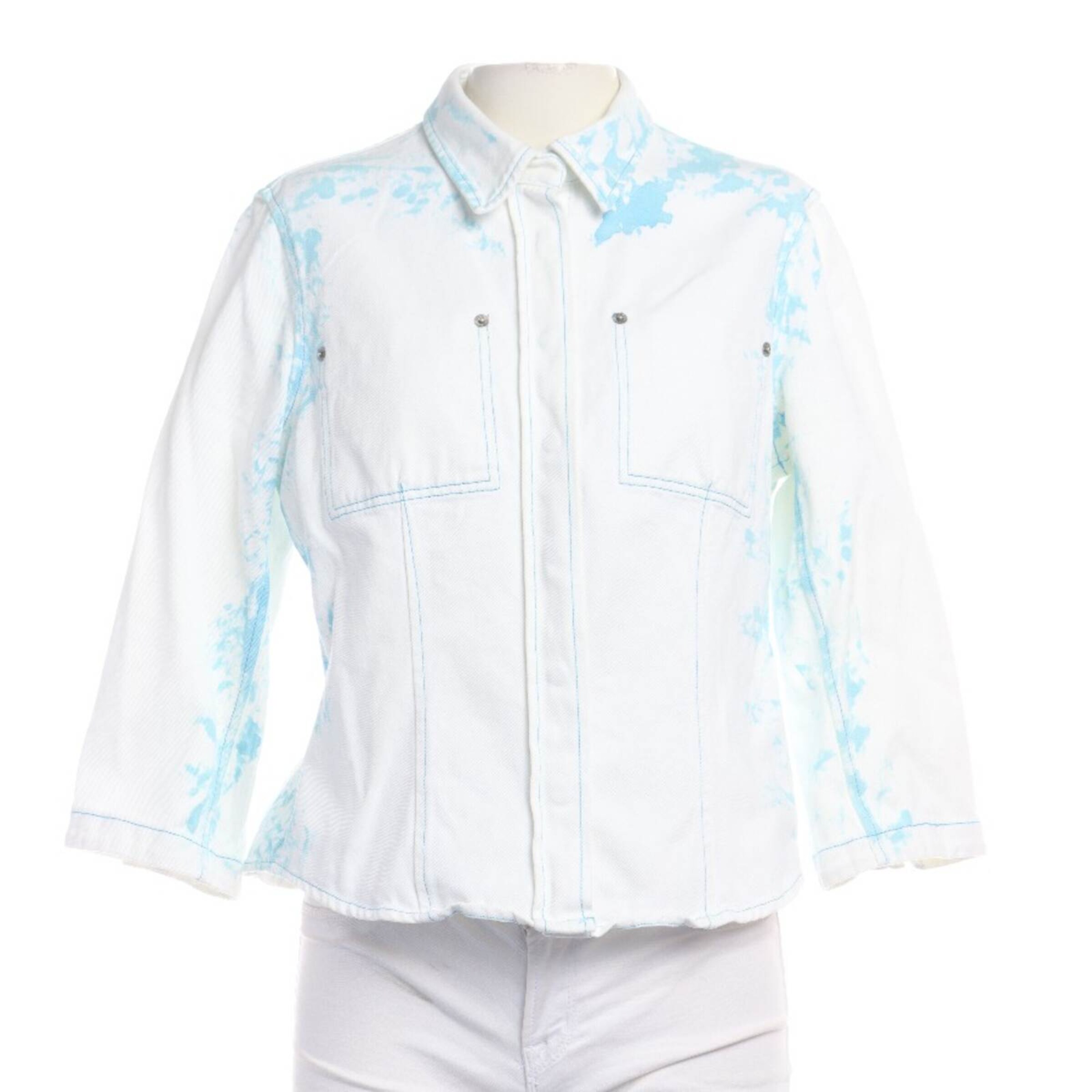 Marc Cain Jacket & Coat in L in Blue: front