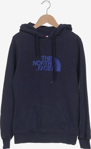 THE NORTH FACE Sweatshirt & Zip-Up Hoodie in M in Blue: front