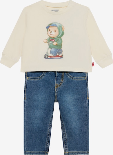 62 dydžio Rinkinys iš Levi's Kids, spalva – smėlio spalva / tamsiai (džinso) mėlyna / žalia / raudona, Prekių apžvalga
