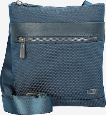 Borsa a tracolla di Roncato in blu: frontale