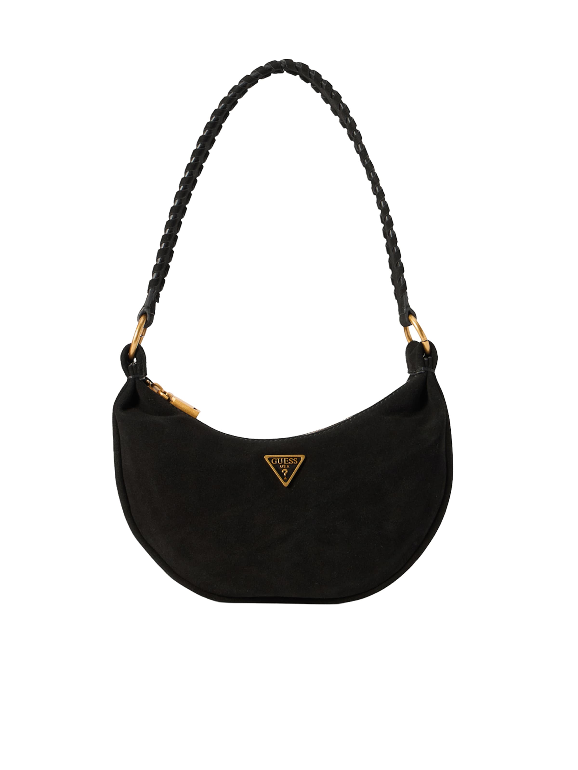 Borsa a spalla 'Amita' di GUESS in nero: frontale