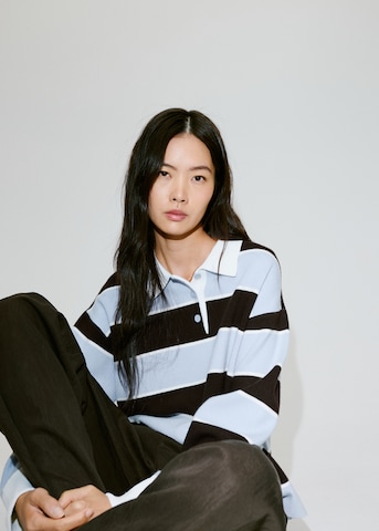 MANGO Pullover 'LOTURO' in Blau