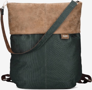 ZWEI Backpack 'OLLI OR12' in Green: front
