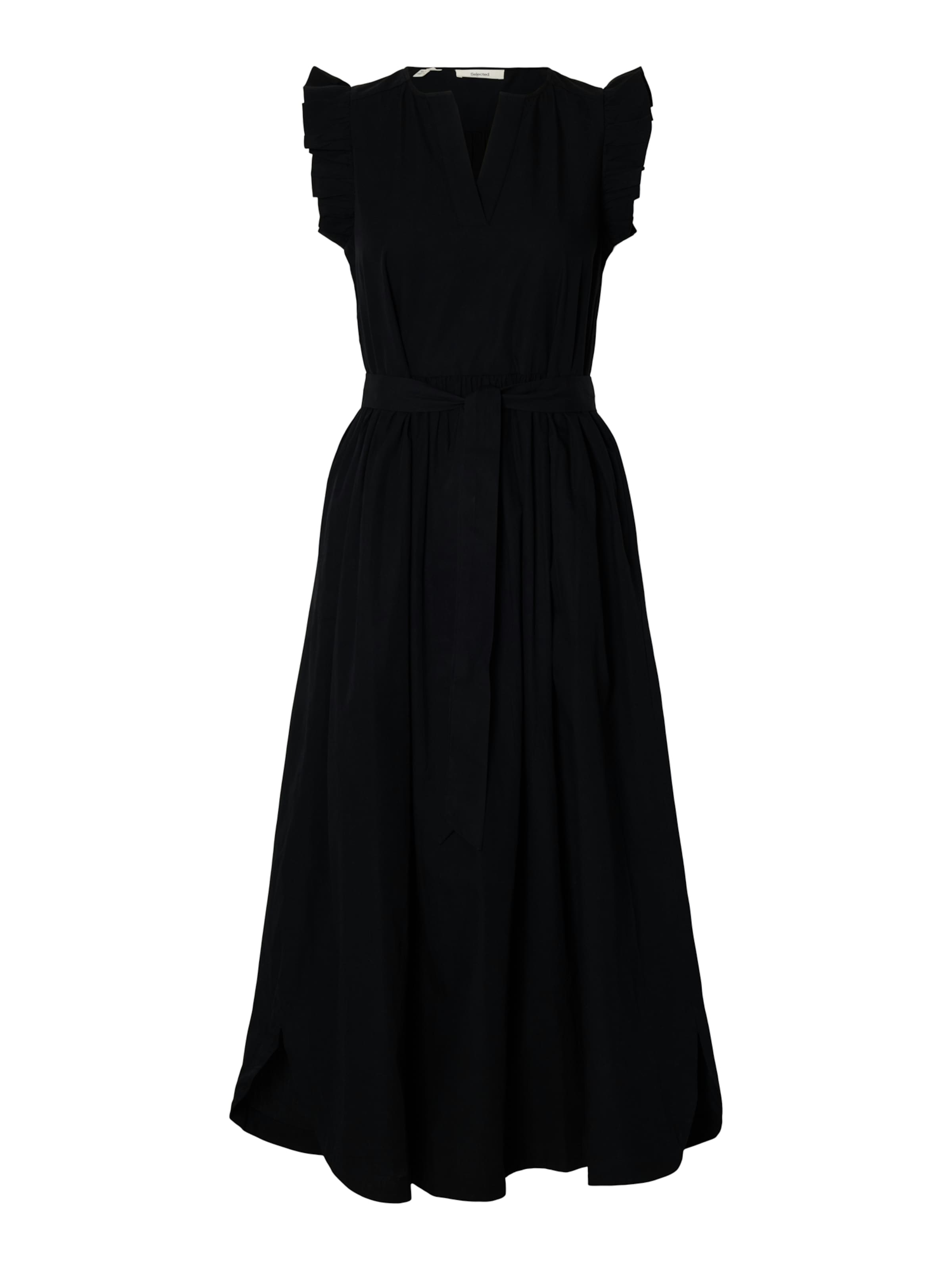 SELECTED - Vestido 'SLFBLAIR-IDA' en negro: frente