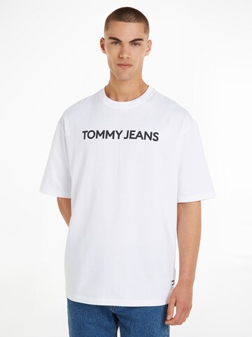 Tommy Jeans T-Shirt 'Classics' in Weiß: Vorderseite