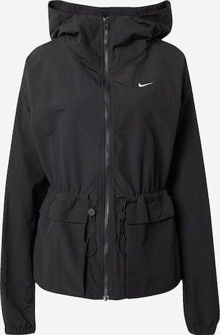 Nike Sportswear Демисезонная куртка в Черный: спереди