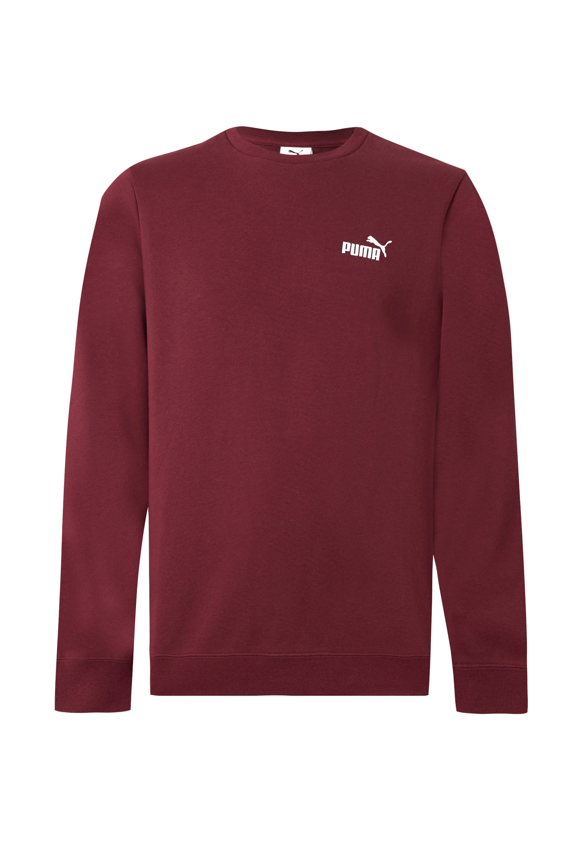 PUMASportska sweater majica 'ESS No. 1' - crvena boja: prednji dio