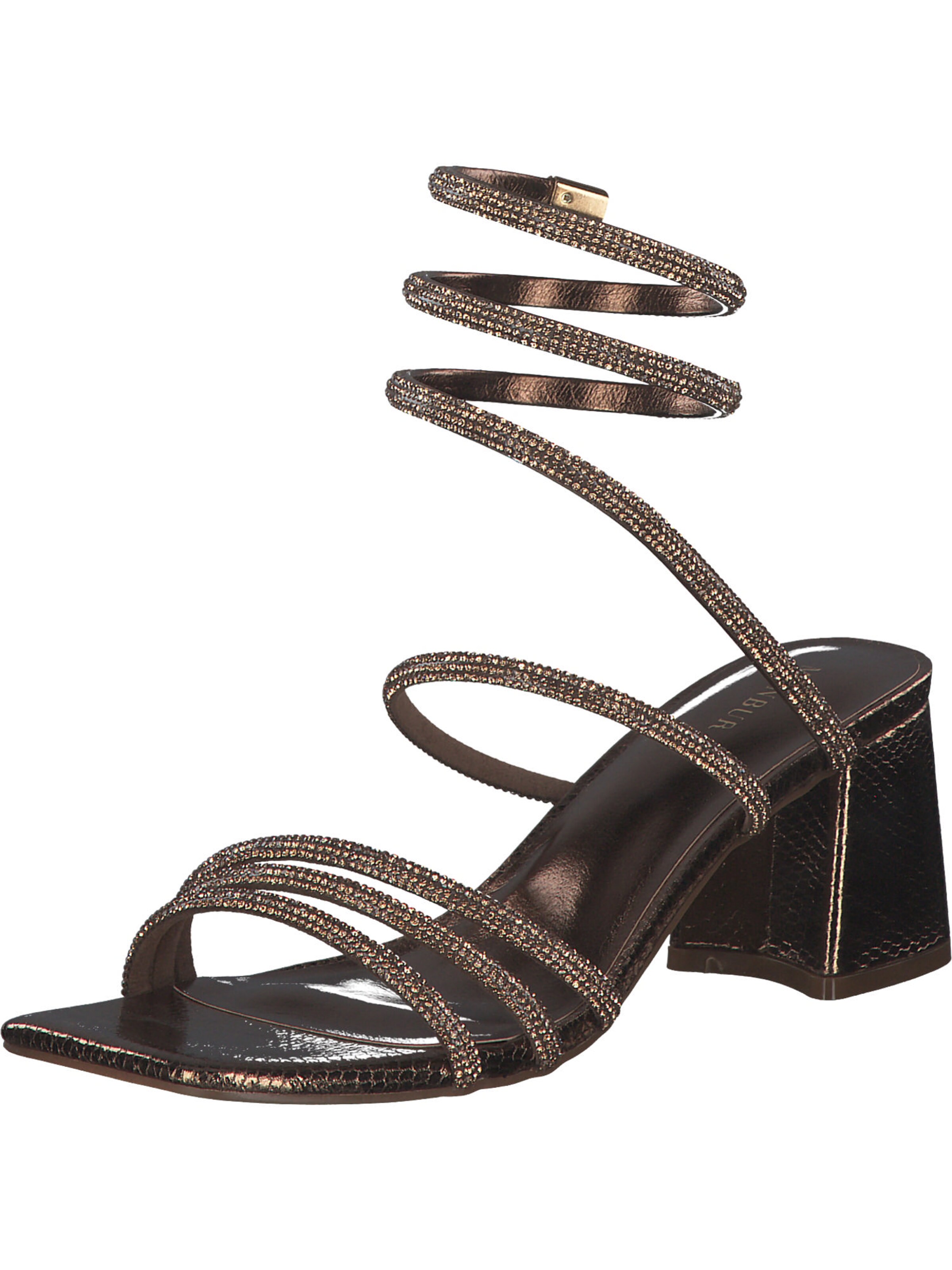 MENBUR Sandale '23790' in Bronze: Vorderseite