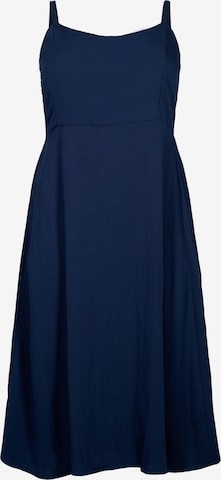 Zizzi Dress 'VMACY' in Blue: front