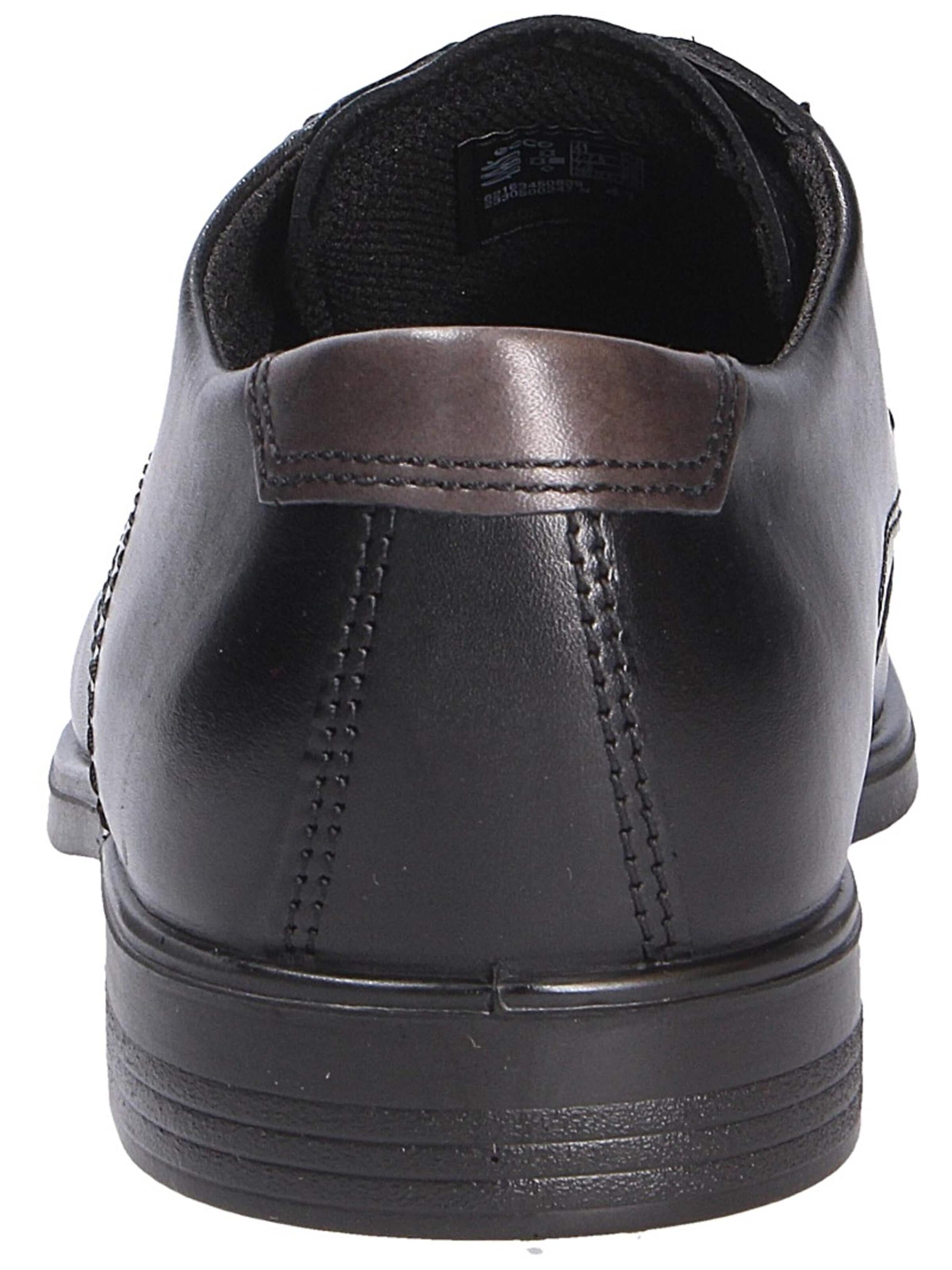 ECCO Lace-Up Shoes 'Melbourne' in Black