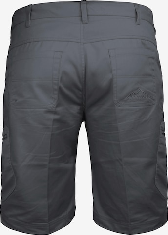 Regular Pantalon outdoor 'Valley' normani en gris