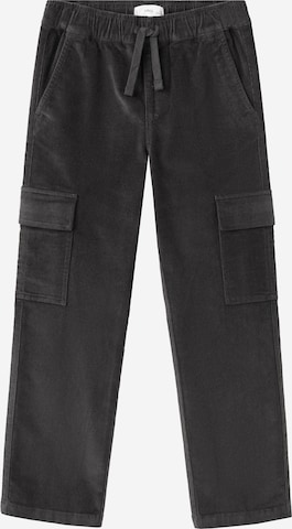 MANGO KIDS Regular Housut 'LUKE' värissä harmaa: etupuoli