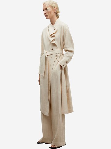 Adolfo Dominguez Summer Coat in Beige