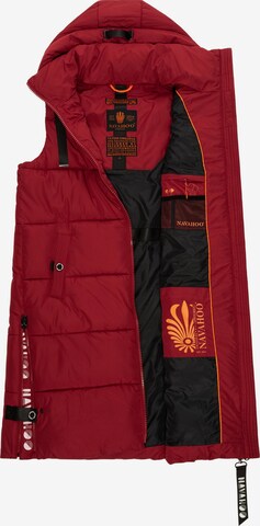 NAVAHOO Bodywarmer 'Schnuffelchen' in Rood