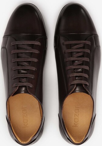 Kazar Lace-Up Shoes in Brown