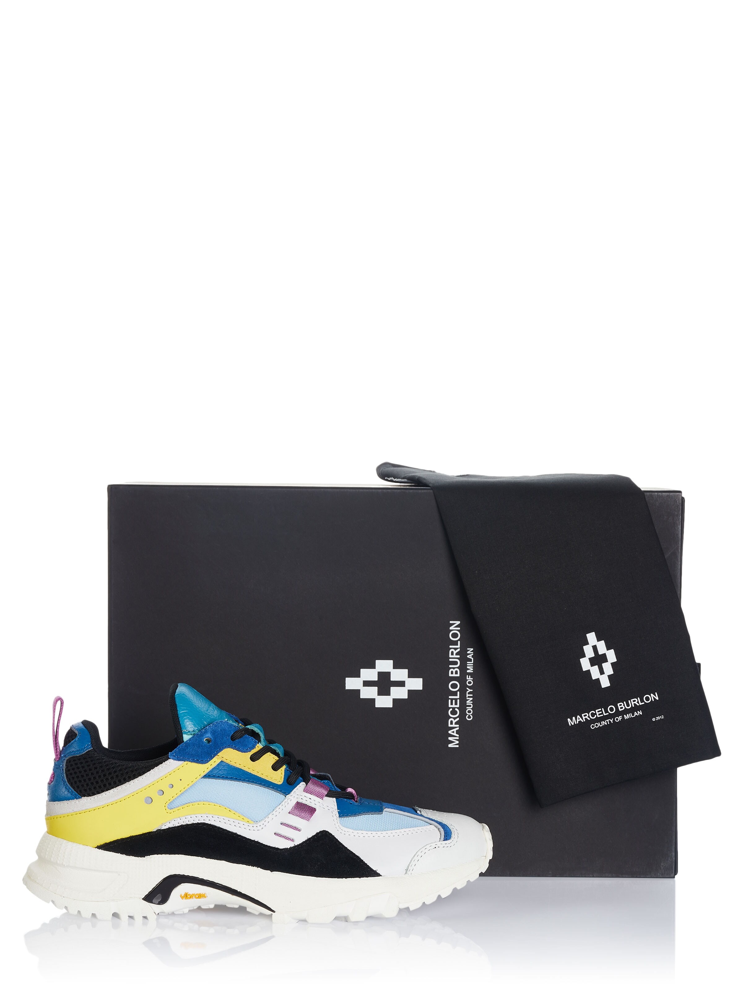 Slip on Marcelo Burlon en mélange de couleurs