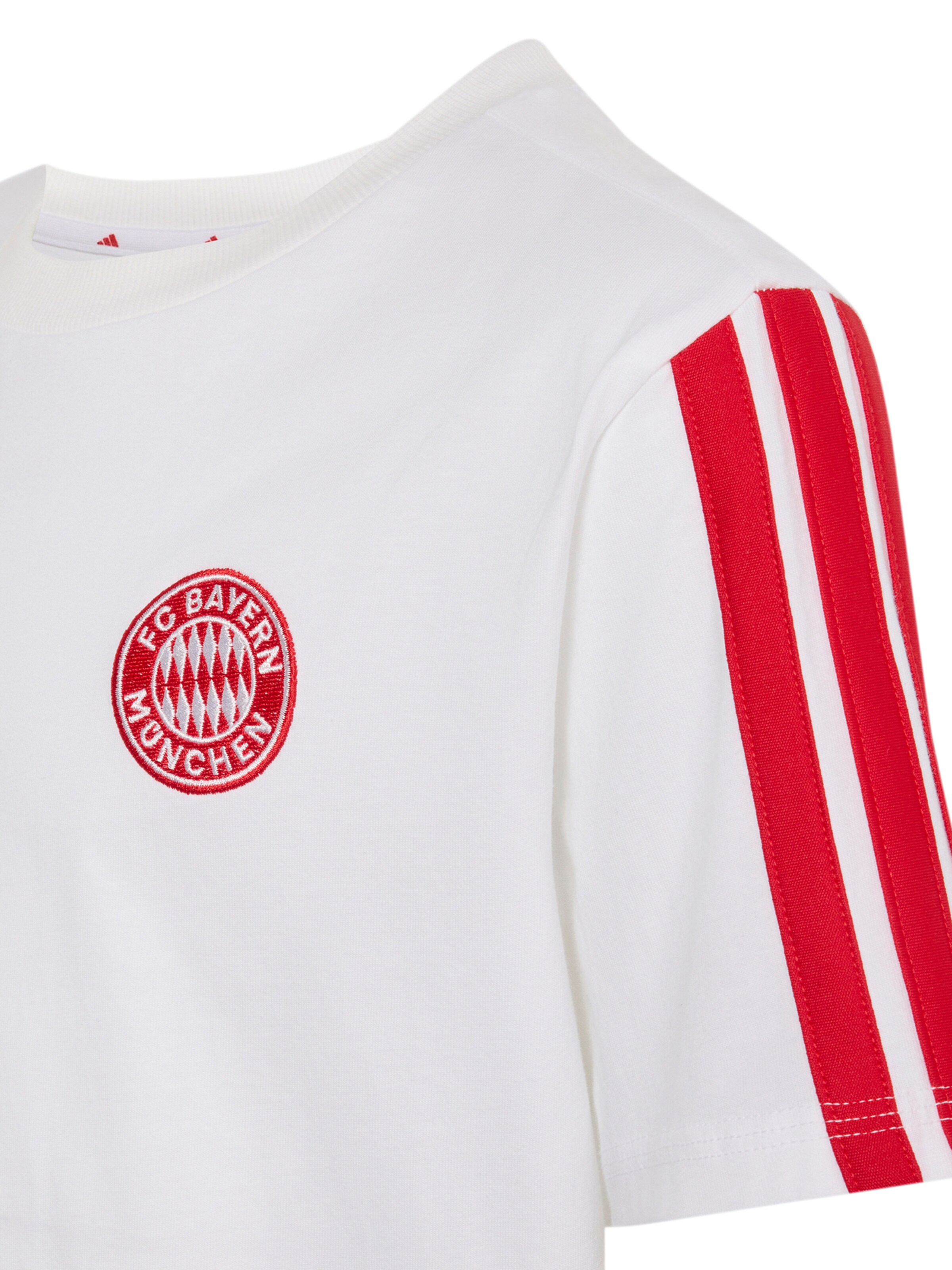 balta ADIDAS PERFORMANCE Sportiniai marškinėliai 'FCB'