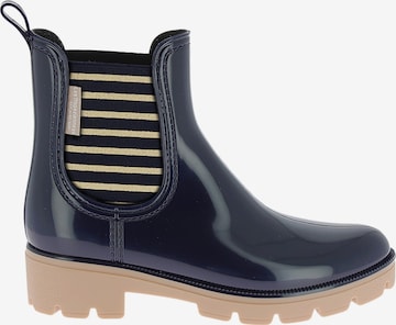 Bottines 'Noura-Stiefeletten zum Hineinschlüpfen von M. Berlarbi' Les Tropéziennes en bleu : devant