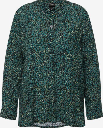 Ulla Popken Blouse in Groen: voorkant