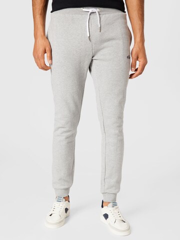 ELLESSE Tapered Pants 'Granite' in Grey: front