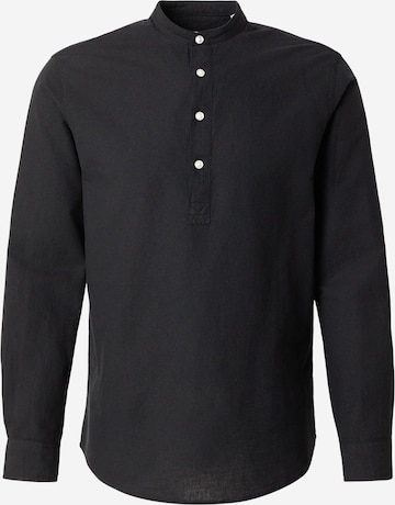 JACK & JONES Hemd 'JJBREEZE' in Schwarz: Vorderseite