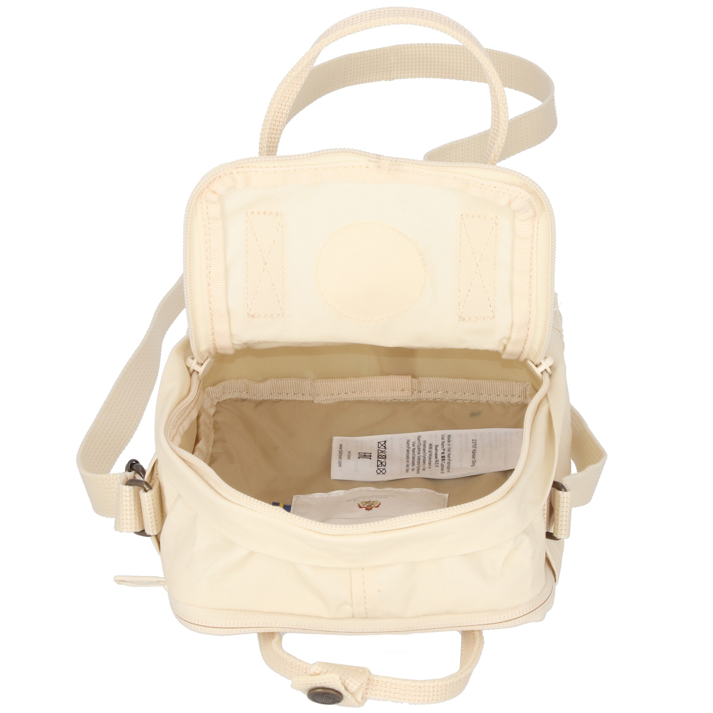 Borsa a tracolla 'Kanken' di Fjällräven in beige