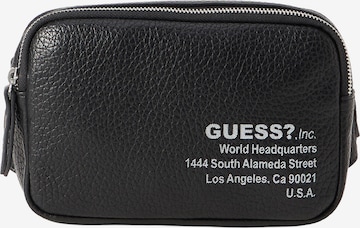 juoda GUESS Rankinė ant juosmens 'NEW YORK': priekis