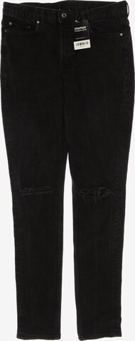H&M Jeans in 30 in Black: front