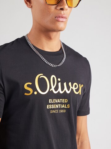 s.Oliver Футболка в Черный