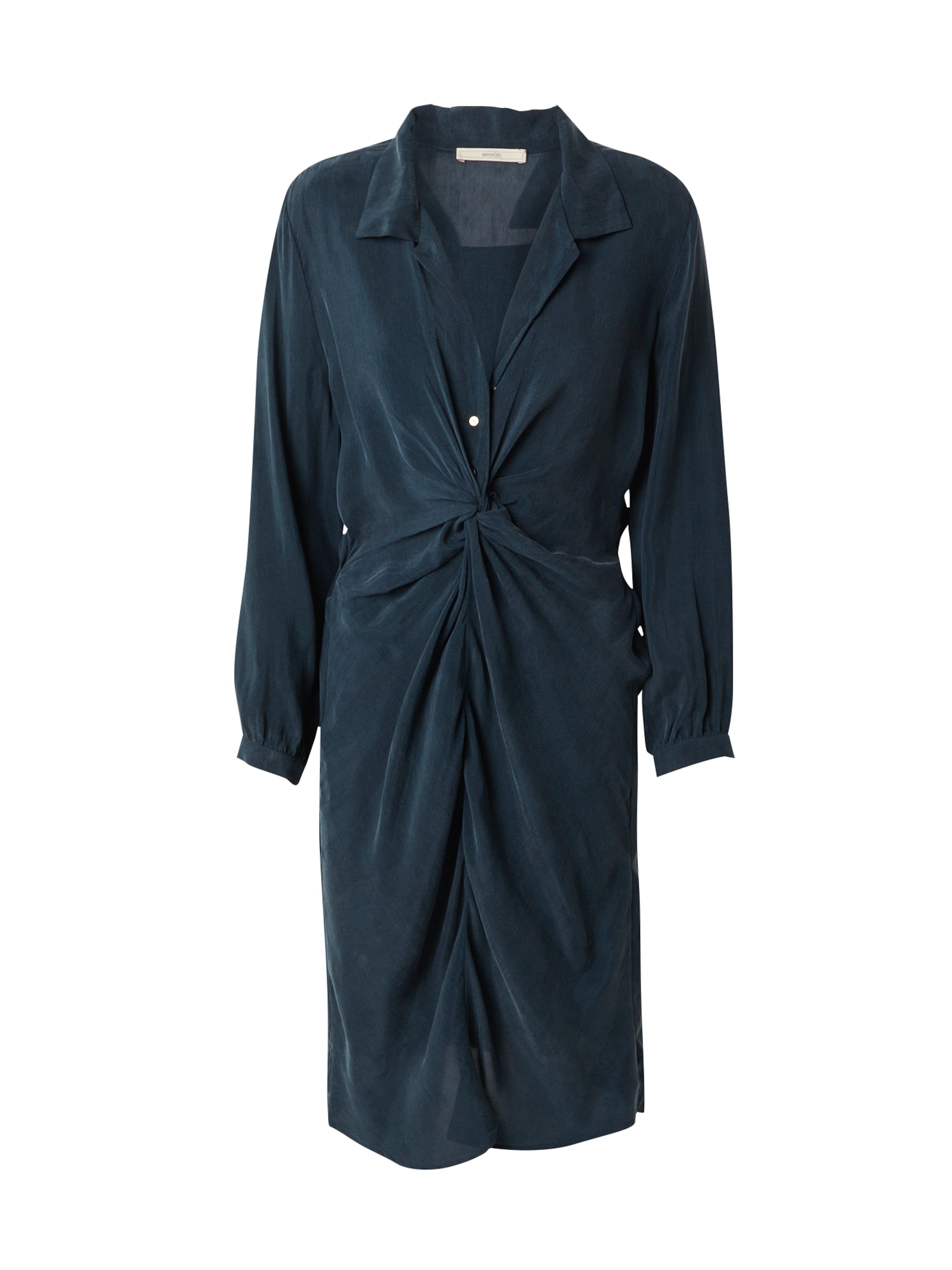 sessun Košeľové šaty 'HOLDI' - Zelená: predná strana