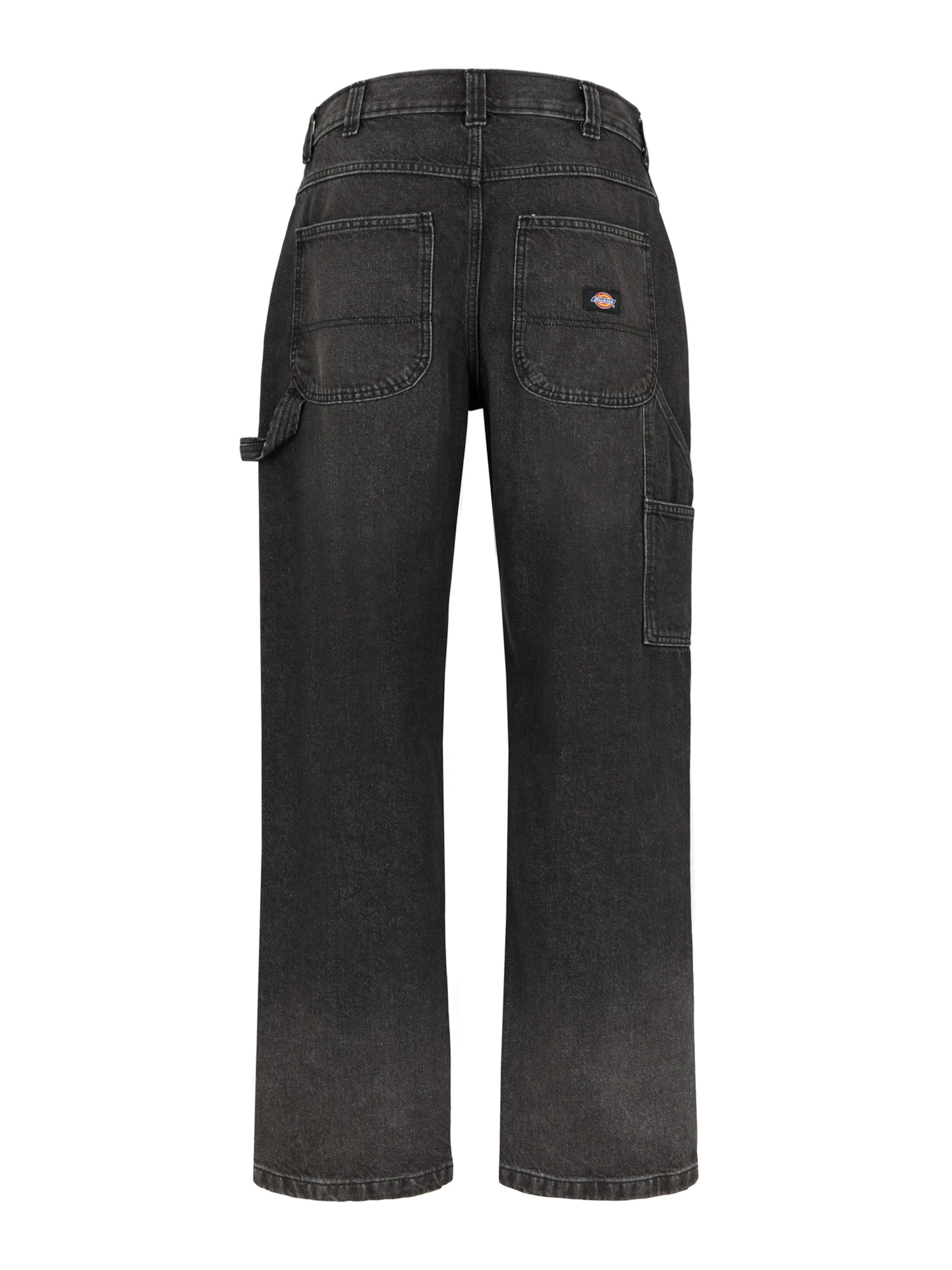 melns DICKIES Vaļīgs piegriezums Kargo džinsi 'Stevensville'