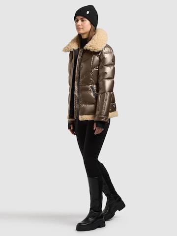khujo - Chaqueta de invierno 'Inez' en marrón