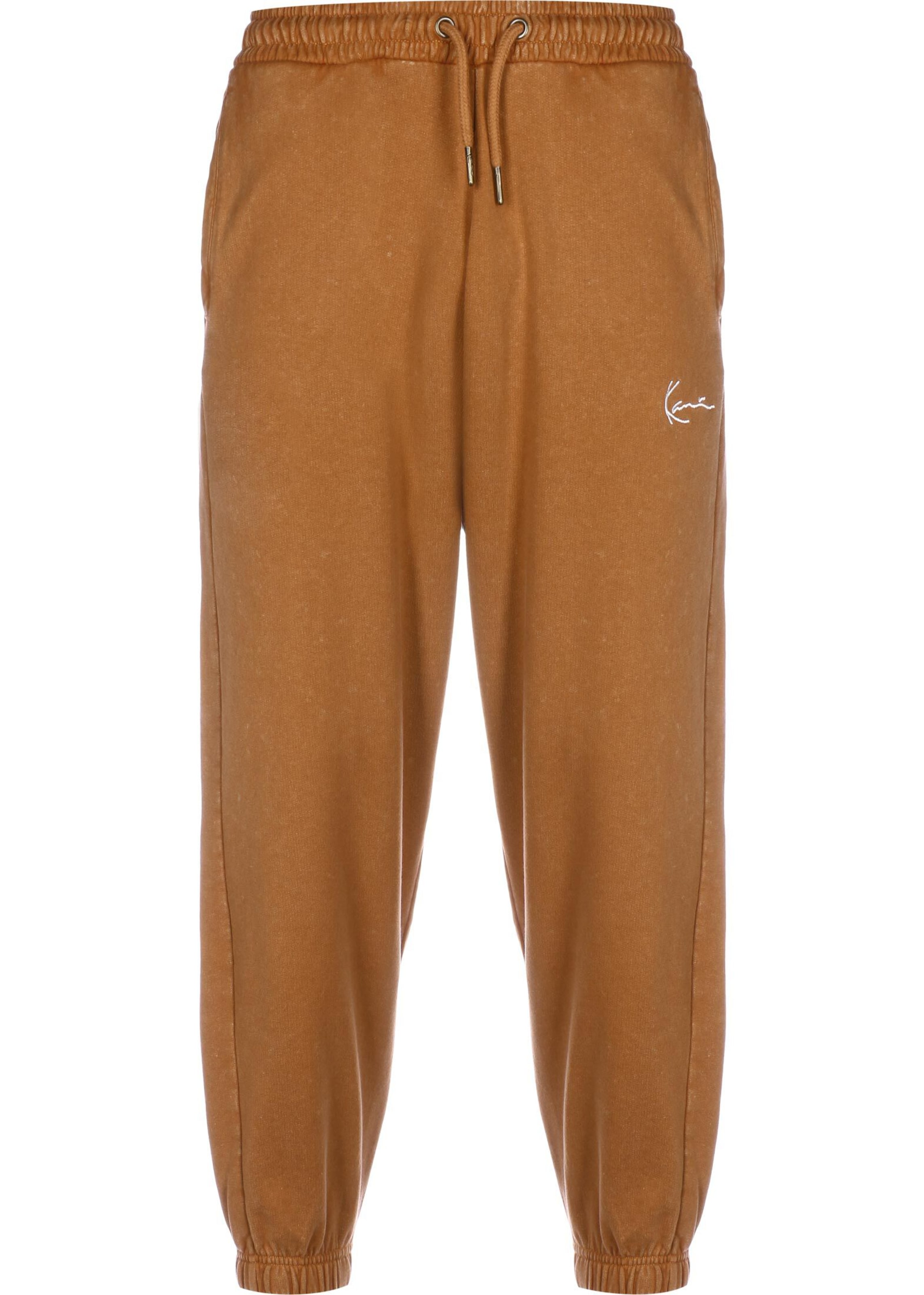 Karl Kani Ozke Hlače | rjava barva: sprednja stran