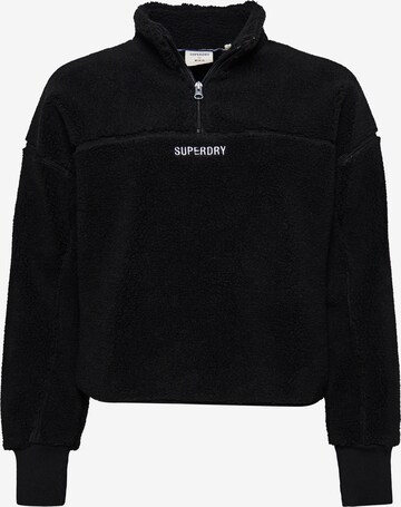 Superdry Sweater in Black: front