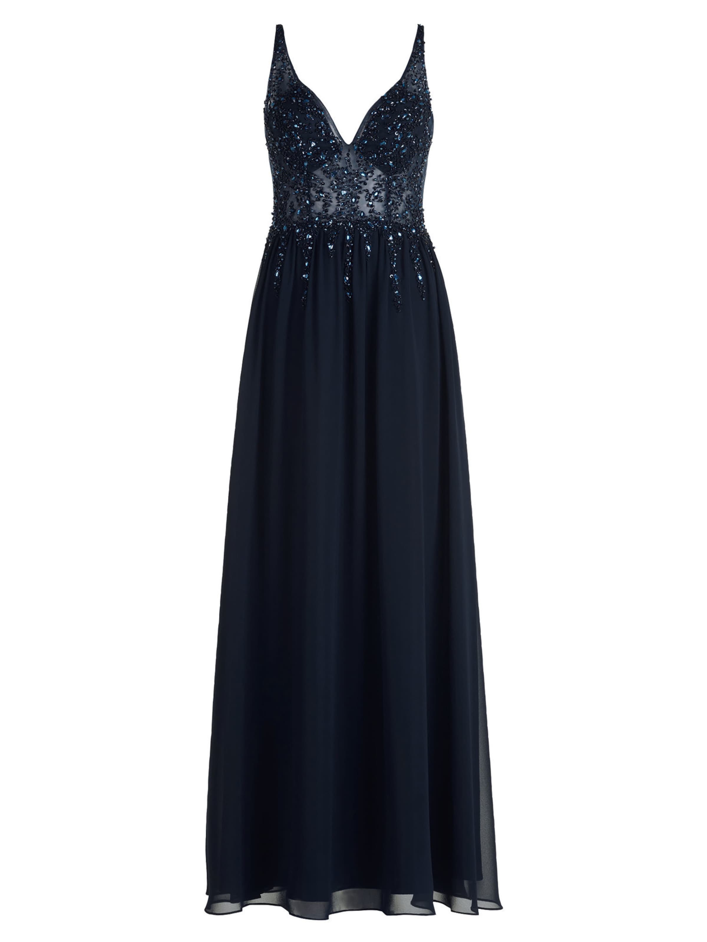 Vera Mont Avondjurk in Blauw: voorkant