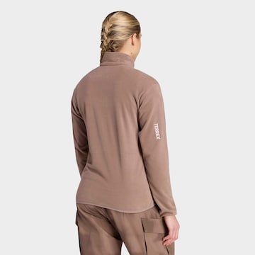 ADIDAS TERREX Athletic Sweater 'Multi Essentials' in Brown